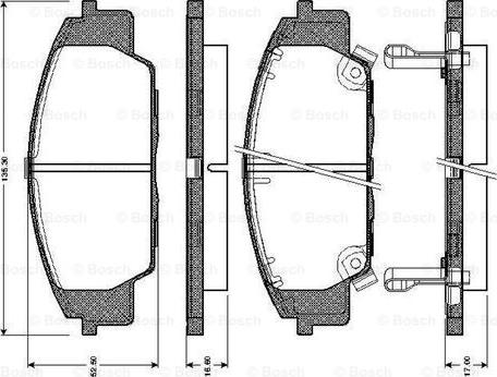 BOSCH 0 986 TB2 364 - Jarrupala, levyjarru inparts.fi