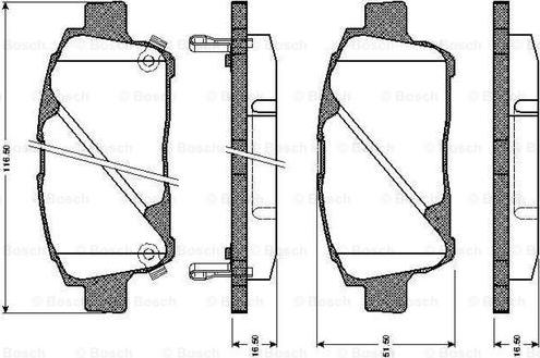 BOSCH 0 986 TB2 367 - Jarrupala, levyjarru inparts.fi