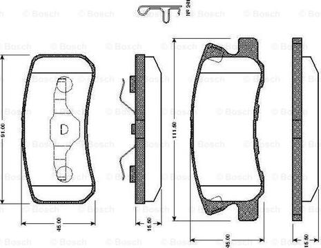 BOSCH 0 986 TB2 385 - Jarrupala, levyjarru inparts.fi