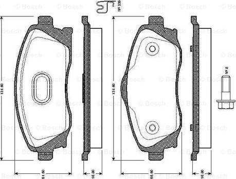 BOSCH 0 986 TB2 380 - Jarrupala, levyjarru inparts.fi