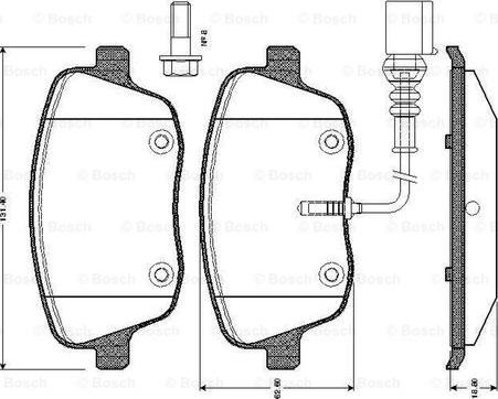 BOSCH 0 986 TB2 382 - Jarrupala, levyjarru inparts.fi