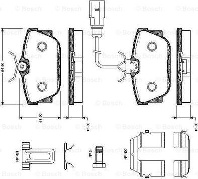 BOSCH 0 986 TB2 376 - Jarrupala, levyjarru inparts.fi