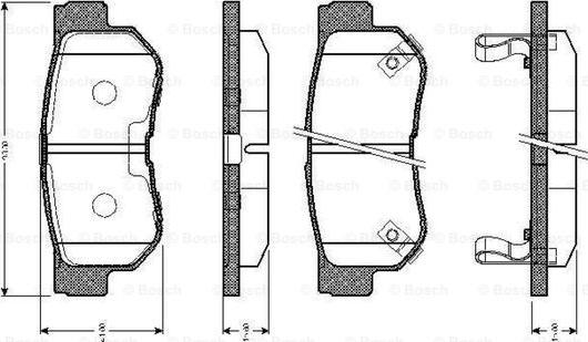 BOSCH 0 986 TB2 370 - Jarrupala, levyjarru inparts.fi