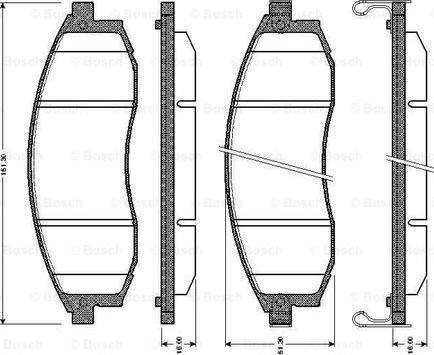 BOSCH 0 986 TB2 293 - Jarrupala, levyjarru inparts.fi