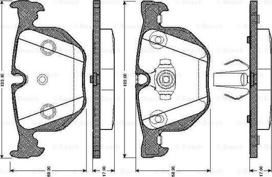 BOSCH 0 986 TB2 206 - Jarrupala, levyjarru inparts.fi