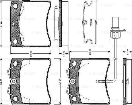 BOSCH 0 986 TB2 210 - Jarrupala, levyjarru inparts.fi