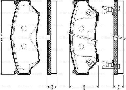 BOSCH 0 986 TB2 211 - Jarrupala, levyjarru inparts.fi