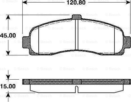 BOSCH 0 986 TB2 239 - Jarrupala, levyjarru inparts.fi