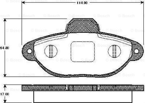 BOSCH 0 986 TB2 225 - Jarrupala, levyjarru inparts.fi