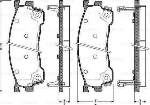 BOSCH 0 986 TB2 226 - Jarrupala, levyjarru inparts.fi