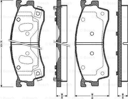 BOSCH 0 986 TB2 227 - Jarrupala, levyjarru inparts.fi