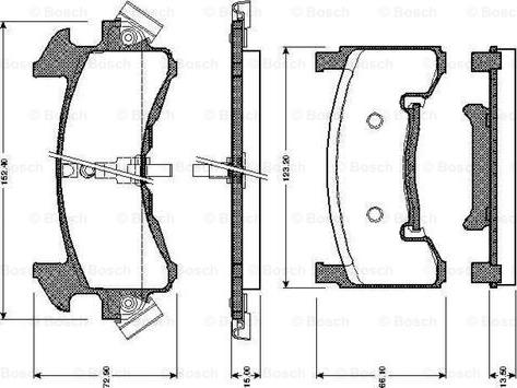 BOSCH 0 986 TB2 270 - Jarrupala, levyjarru inparts.fi