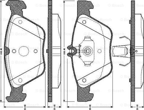 BOSCH 0 986 TB2 748 - Jarrupala, levyjarru inparts.fi