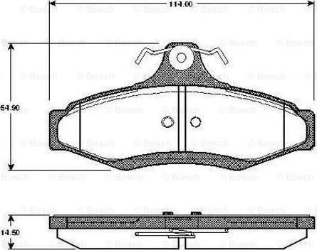 BOSCH 0 986 TB2 762 - Jarrupala, levyjarru inparts.fi