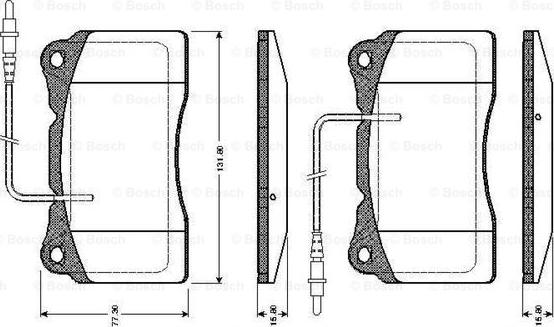 BOSCH 0 986 TB2 771 - Jarrupala, levyjarru inparts.fi