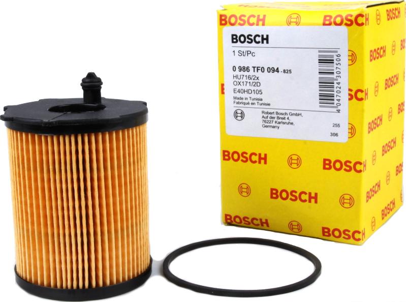 BOSCH 0 986 TF0 094 - Öljynsuodatin inparts.fi