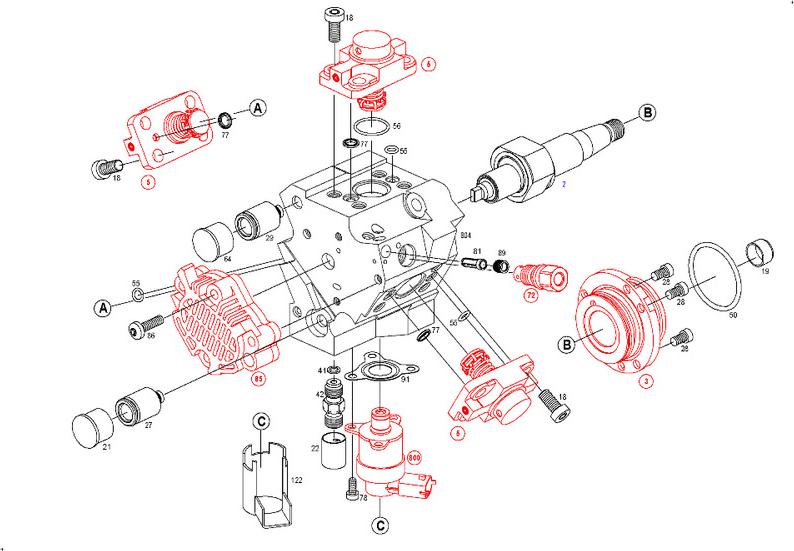 BOSCH 0 445 010 206 - Korkeapainepumppu inparts.fi