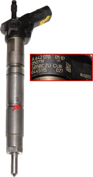 BOSCH 0 445 115 027 - Suuttimen pidike inparts.fi