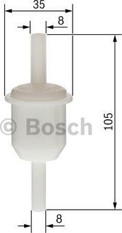 BOSCH 0 450 904 058 - Polttoainesuodatin inparts.fi