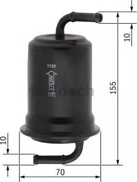 BOSCH 0 450 905 956 - Polttoainesuodatin inparts.fi