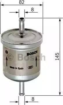 BOSCH 0 450 905 966 - Polttoainesuodatin inparts.fi