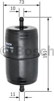 BOSCH 0 450 905 985 - Polttoainesuodatin inparts.fi