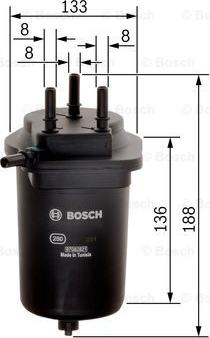 BOSCH 0 450 906 469 - Polttoainesuodatin inparts.fi