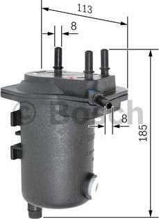 BOSCH 0 450 907 014 - Polttoainesuodatin inparts.fi