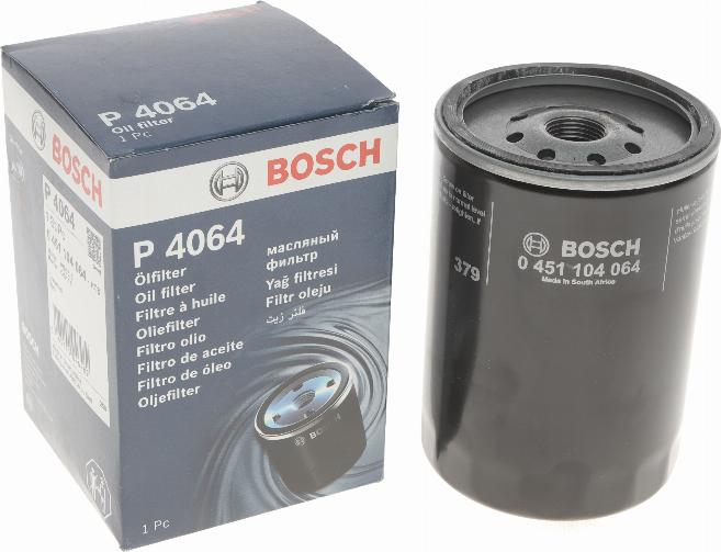 BOSCH 0 451 104 064 - Öljynsuodatin inparts.fi