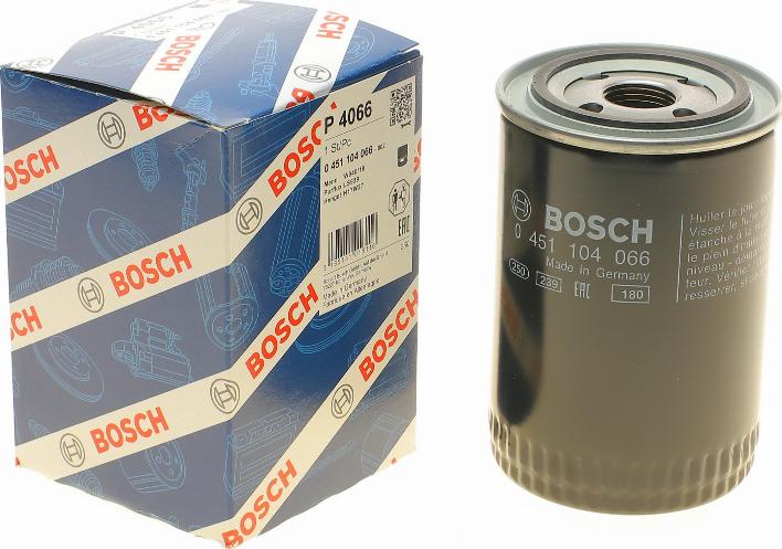 BOSCH 0 451 104 066 - Öljynsuodatin inparts.fi