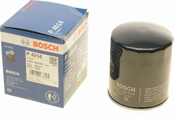 BOSCH 0 451 104 014 - Öljynsuodatin inparts.fi