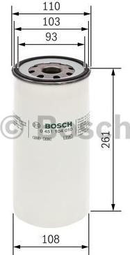 BOSCH 0 451 104 010 - Öljynsuodatin inparts.fi