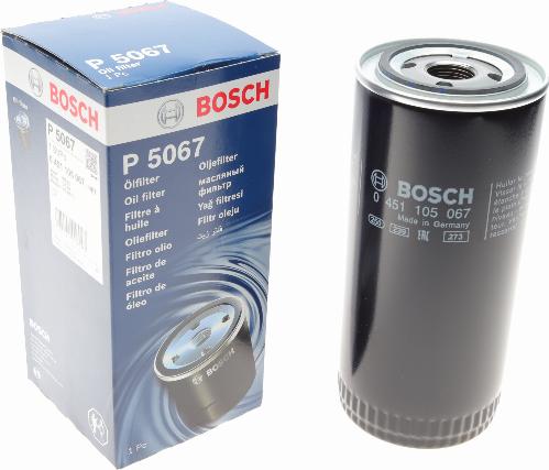 BOSCH 0 451 105 067 - Öljynsuodatin inparts.fi