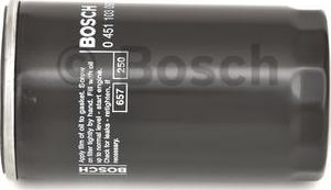 BOSCH 0 451 103 092 - Öljynsuodatin inparts.fi