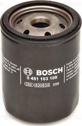 BOSCH 0 451 103 109 - Öljynsuodatin inparts.fi