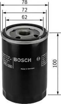 BOSCH 0451103283 - Öljynsuodatin inparts.fi