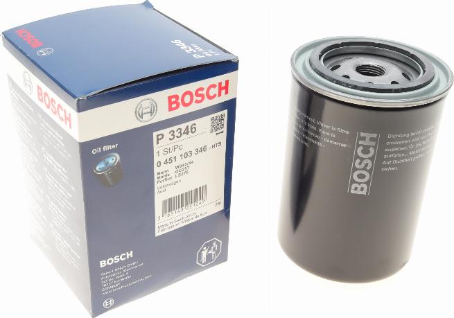 BOSCH 0 451 103 346 - Öljynsuodatin inparts.fi