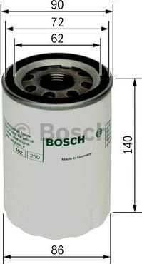 BOSCH 0 451 103 347 - Öljynsuodatin inparts.fi