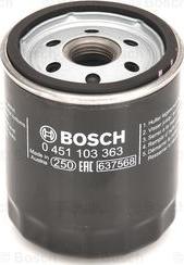 BOSCH 0 451 103 363 - Öljynsuodatin inparts.fi