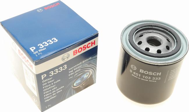 BOSCH 0 451 103 333 - Öljynsuodatin inparts.fi