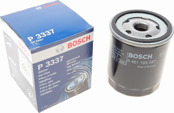 BOSCH 0 451 103 337 - Öljynsuodatin inparts.fi