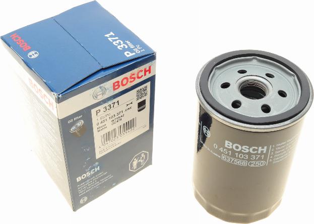 BOSCH 0 451 103 371 - Öljynsuodatin inparts.fi