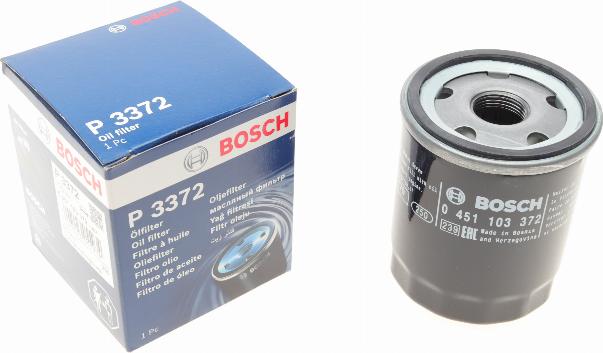 BOSCH 0 451 103 372 - Öljynsuodatin inparts.fi