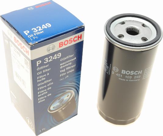 BOSCH 0 451 103 249 - Öljynsuodatin inparts.fi