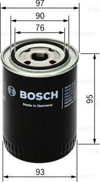 BOSCH 0 451 103 252 - Öljynsuodatin inparts.fi