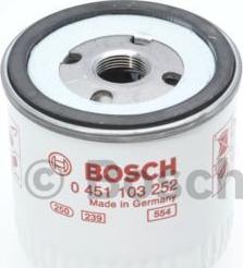 BOSCH 0 451 103 252 - Öljynsuodatin inparts.fi