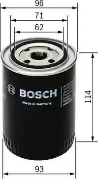 BOSCH 0 451 103 217 - Öljynsuodatin inparts.fi