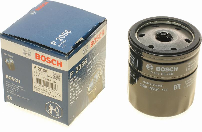 BOSCH 0 451 102 056 - Öljynsuodatin inparts.fi