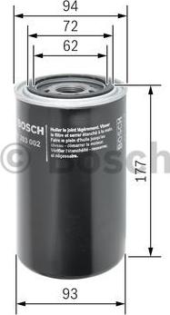 BOSCH 0 451 203 002 - Öljynsuodatin inparts.fi