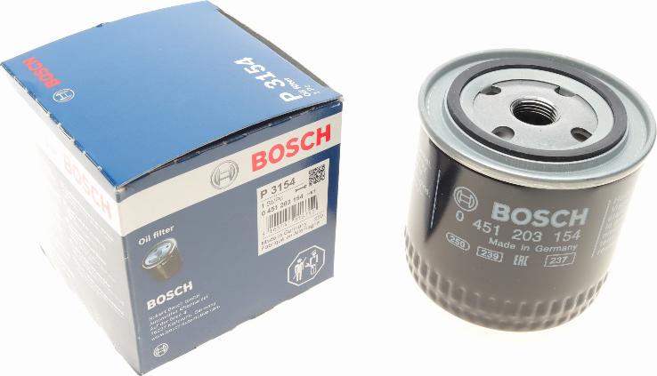 BOSCH 0 451 203 154 - Öljynsuodatin inparts.fi